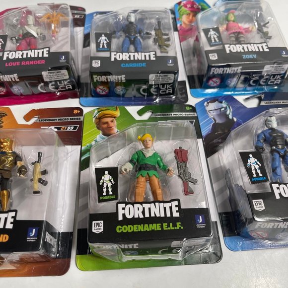 Epic Games Fortnite Legendary Micro Series Action Figures Toy Character - Picture 11 of 11